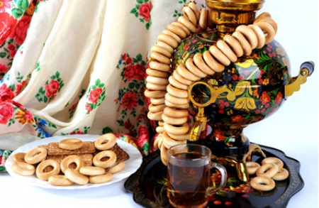 Traditional Russian tea